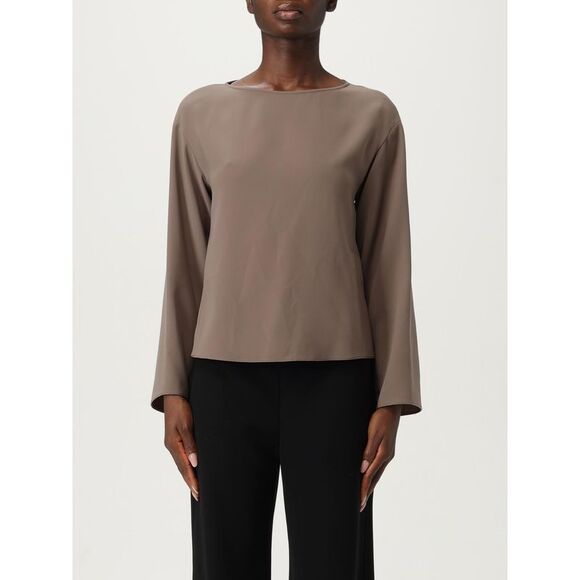 Emporio Armani Top Woman Dove Grey